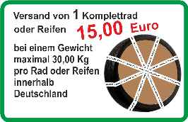 kompletträderversand,Reifentransport,Stückgut,Spedition